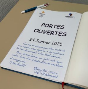 Portes Ouvertes Janvier 2025